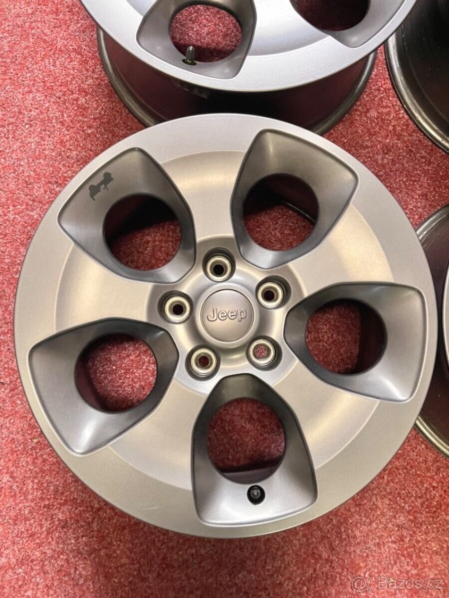 5x127 R18 originál alu Jeep - ET 44.45 - TOP STAV