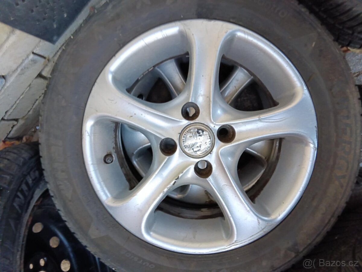 alu kola + pneu R14 - 2