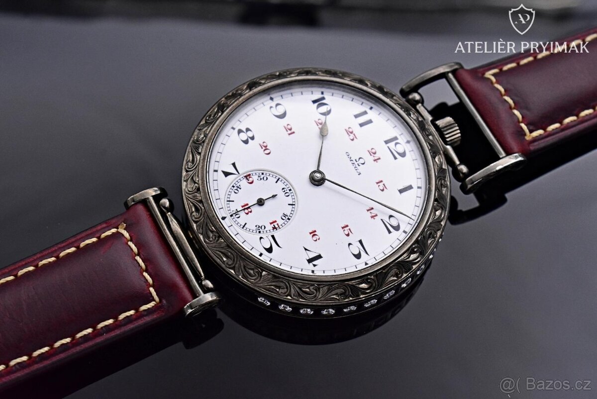 Starožitné švýcarské hodinky OMEGA Chronometre1911 - 2