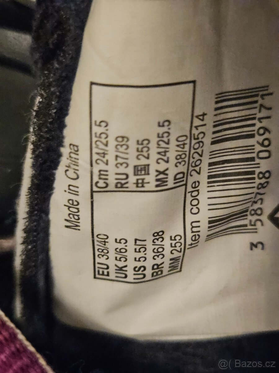 Dívčí rostoucí brusle Oxelo vel. 38-40 - 2