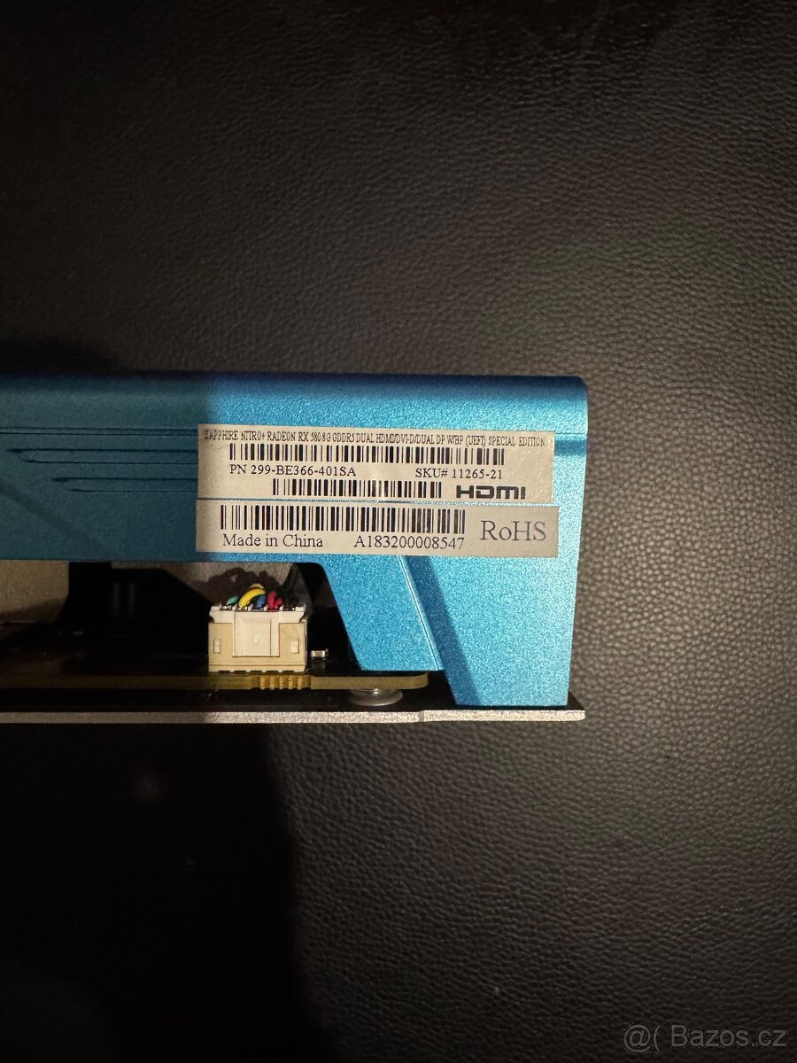 Sapphire Radeon RX 580 NITRO+ (speciální edice) - 2