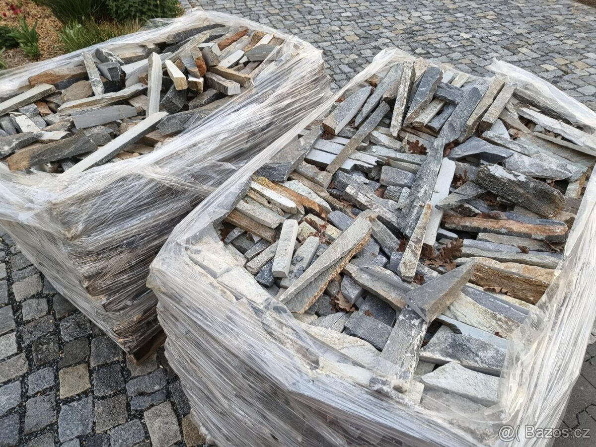 Prodám pravý kamenný obklad - filety - 2