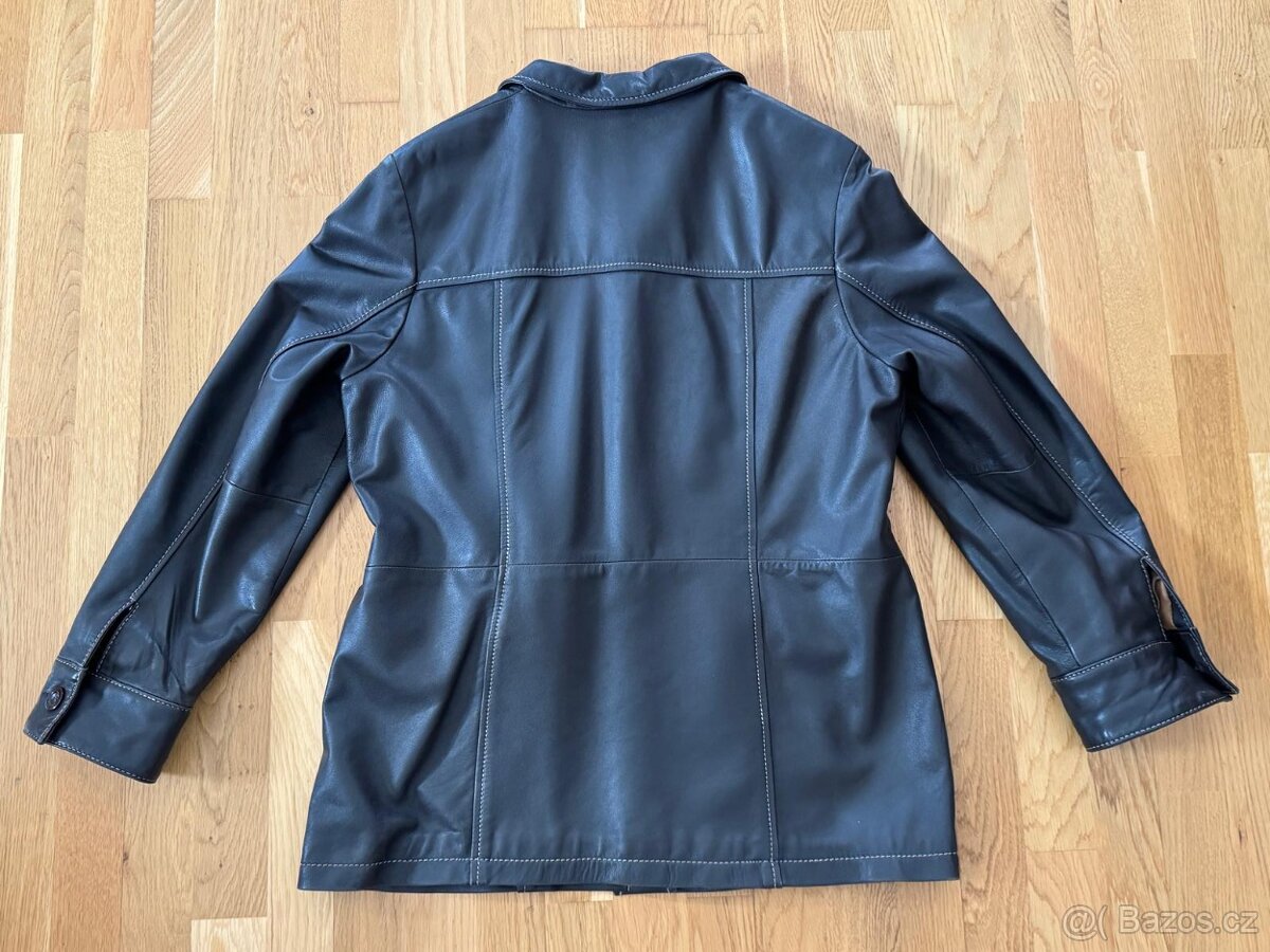 DÁMSKÉ KOŽENÉ SAKO NAPPA JEHNĚTINA - 2