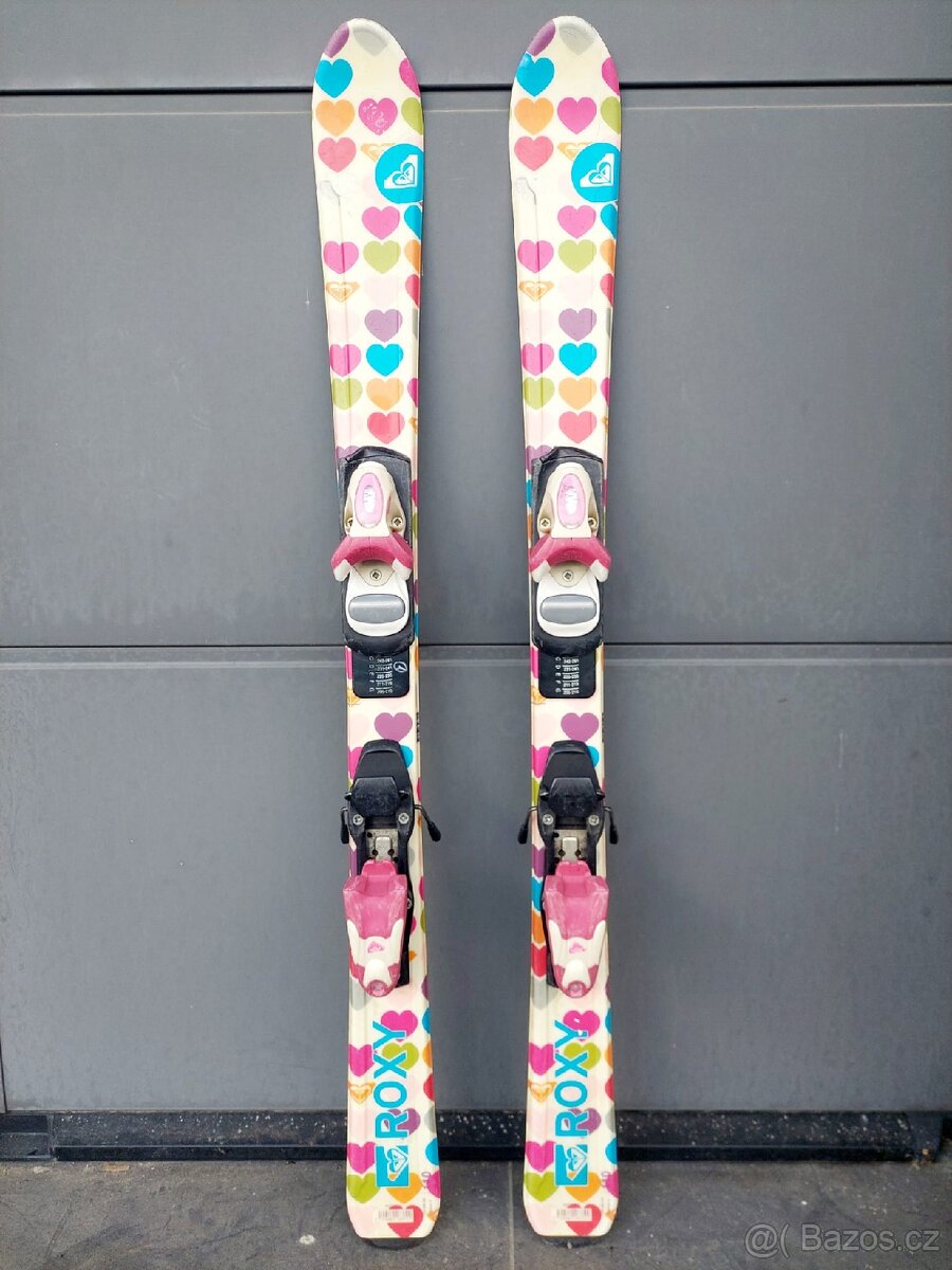 Dívčí lyže ROXY, 110 cm + lyžáky - 2