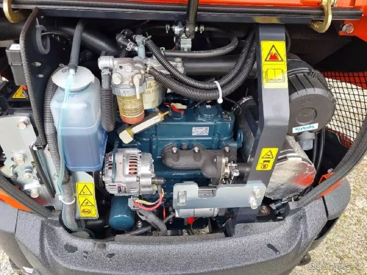 Kubota KX19-4•Minibager+3 lyžice(11.77 kW,1,8t,1110mth) - 2
