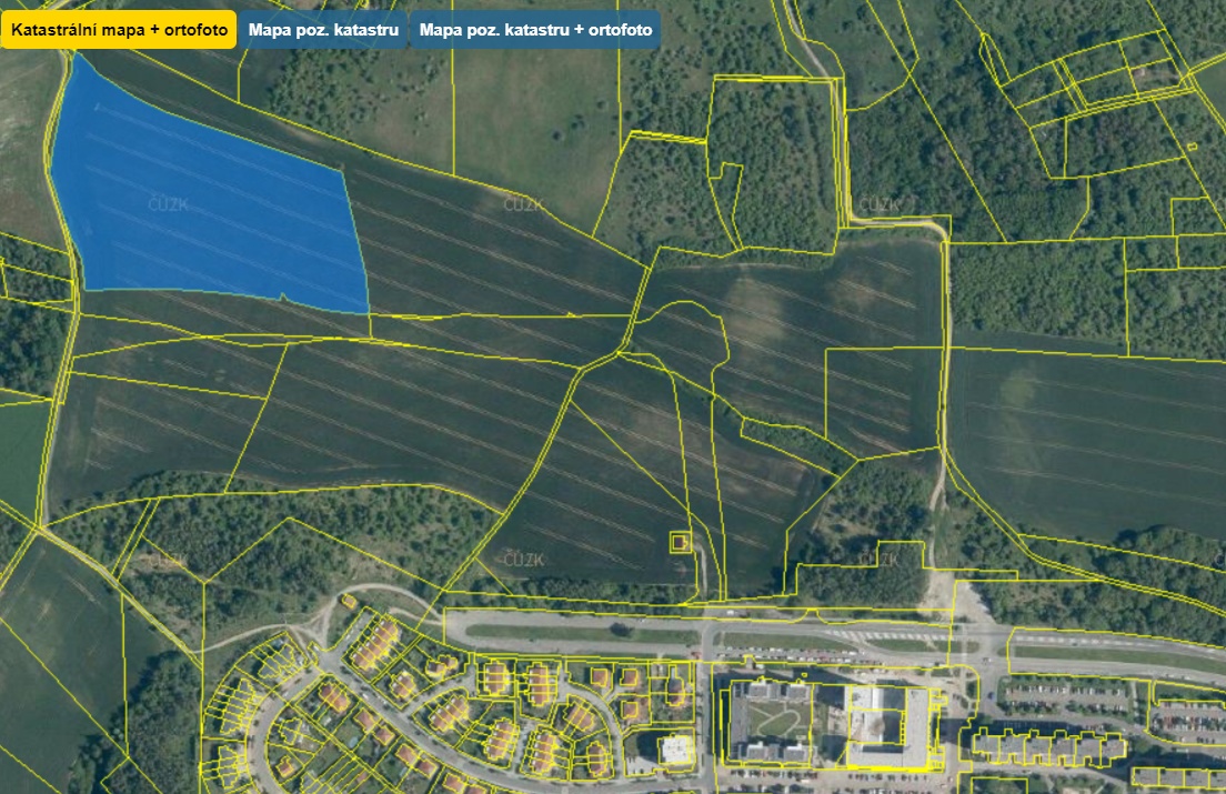 Prodej pozemku 7334 m², ul. Na Ryzlinku, Plzeň - 2