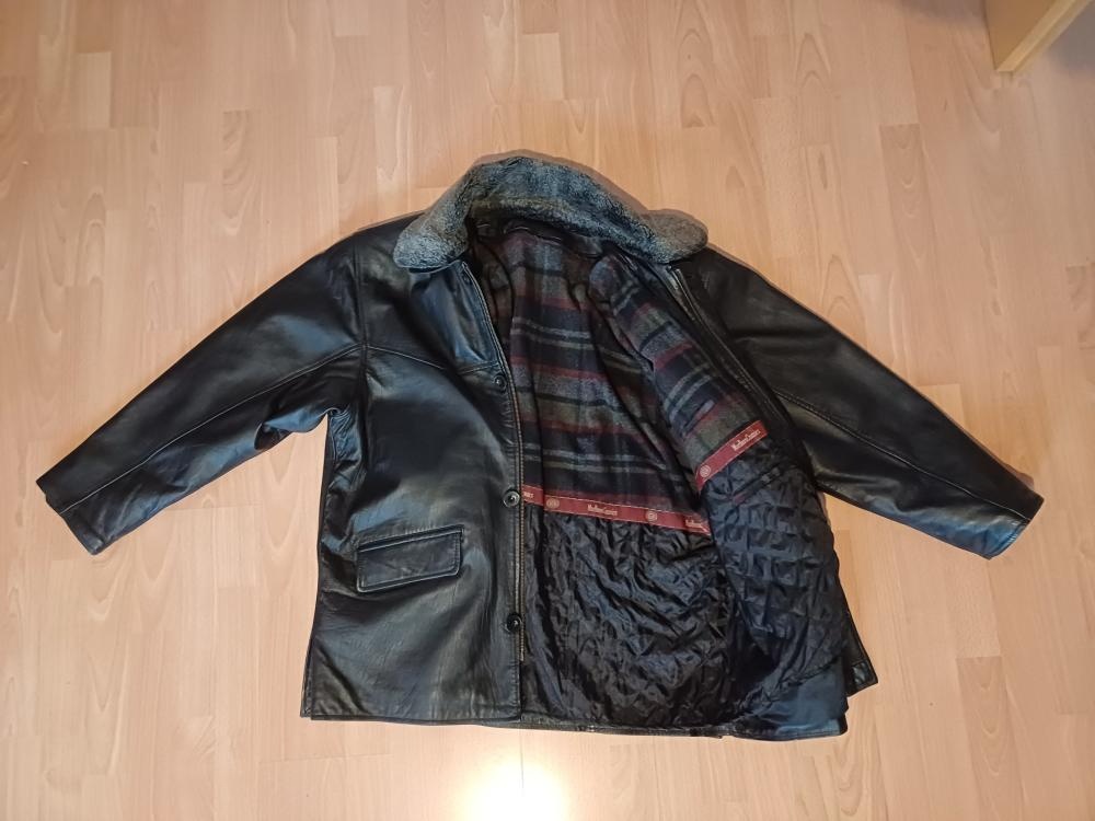 Kožený pánský parker - 2