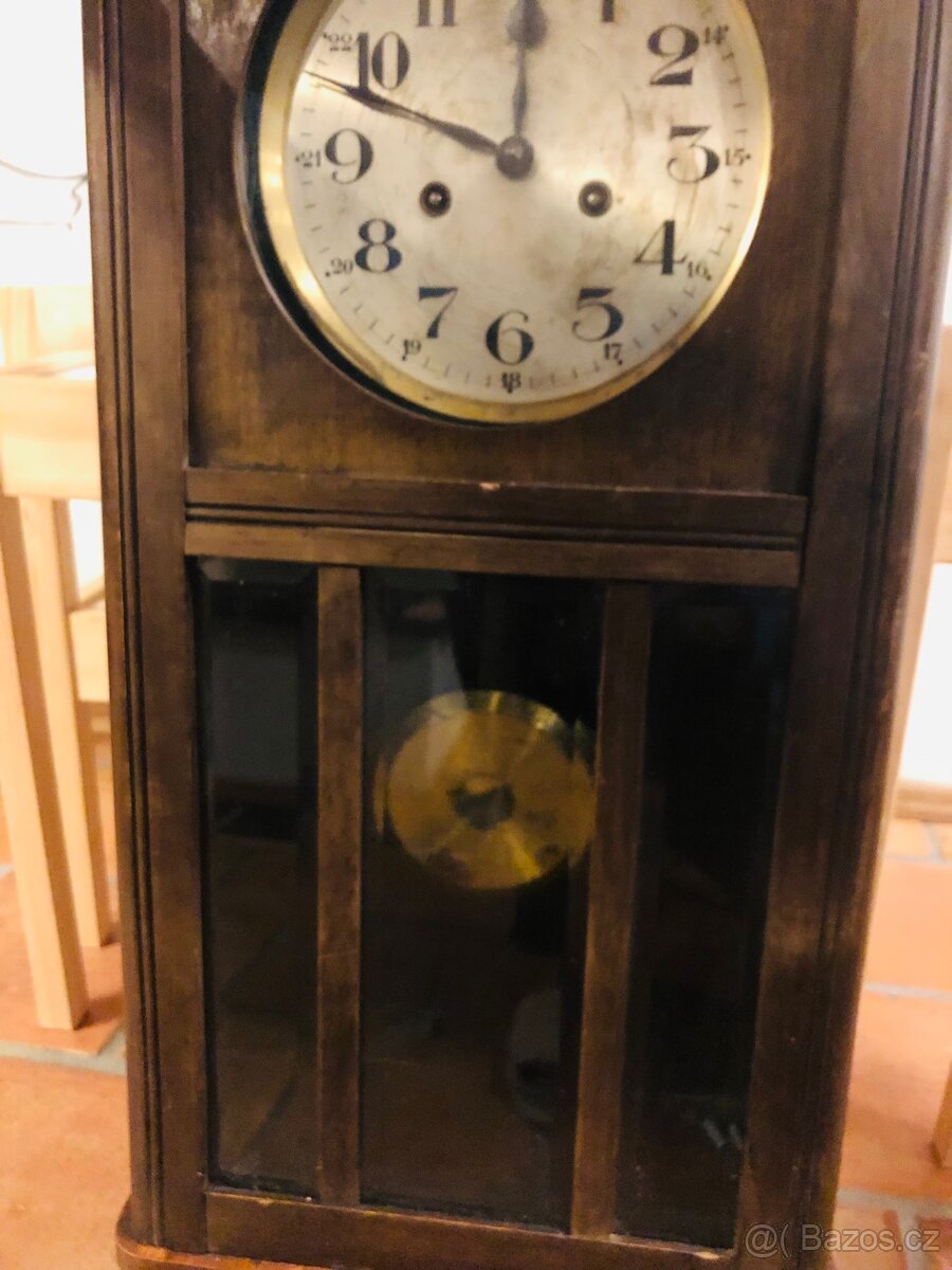 Starozitne nastenne hodiny pendlovky - 2