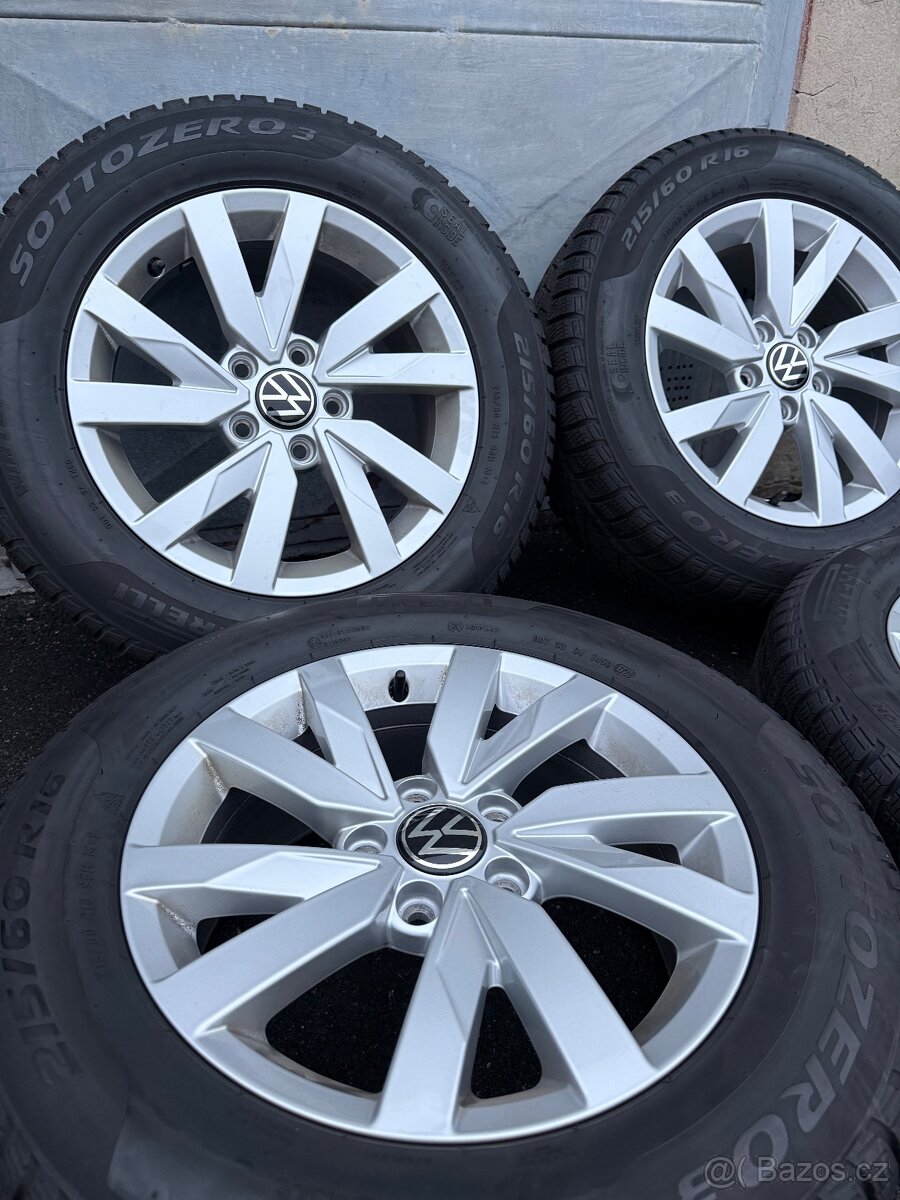 Originál VW 5x112 R16 215/60/16 - 2