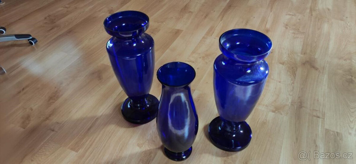 Modré vázy - 2