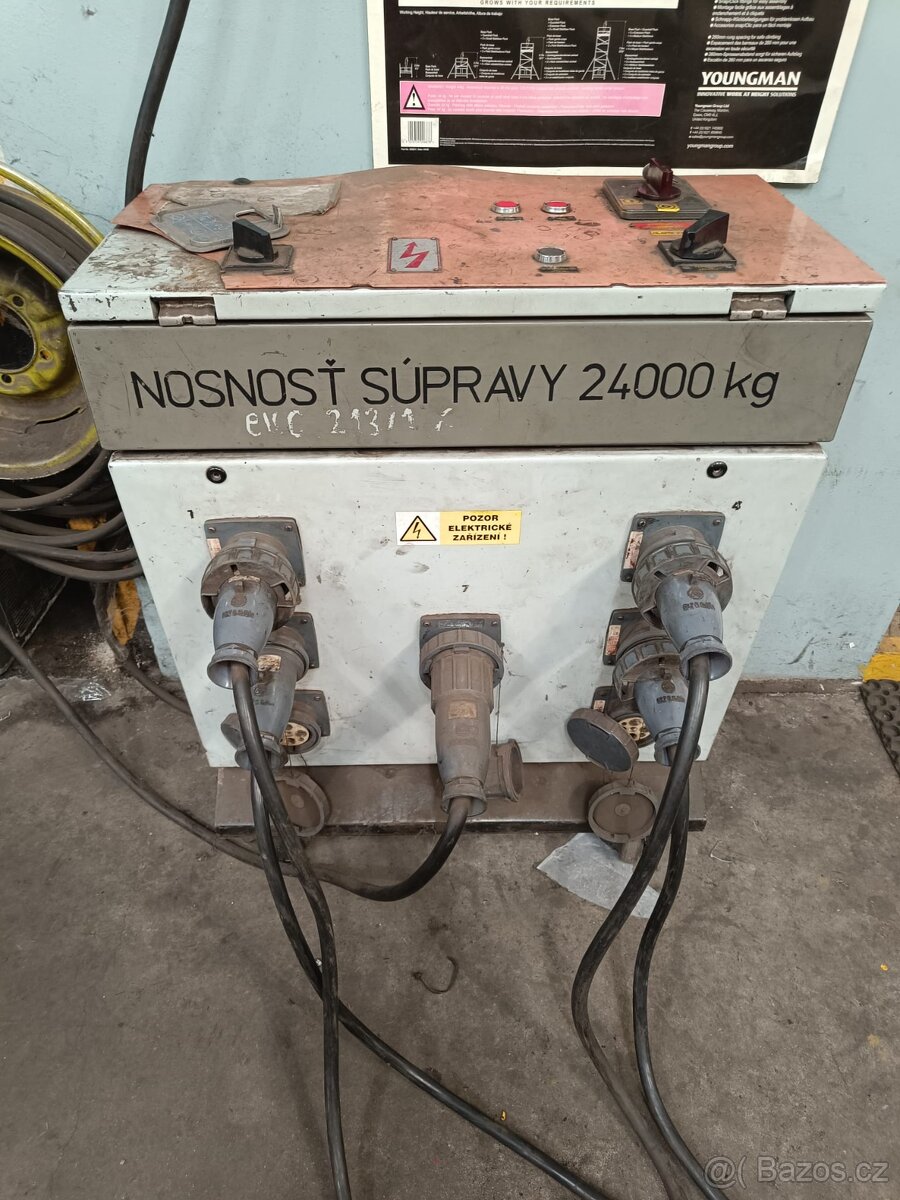 Elektrická rozvodna na sloupový zvedák - 2