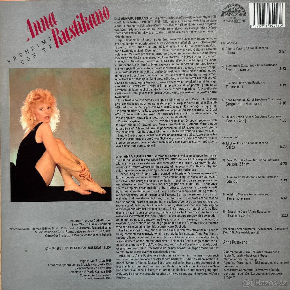 LP - Anna Rustikano - Prendini con te - 2