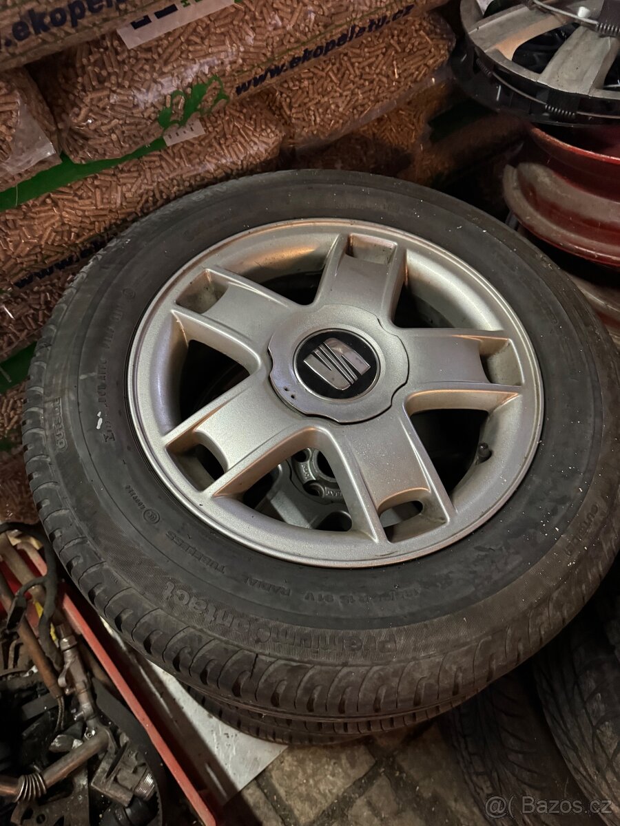 Prodám alu kola seat 5x100 15” - 2