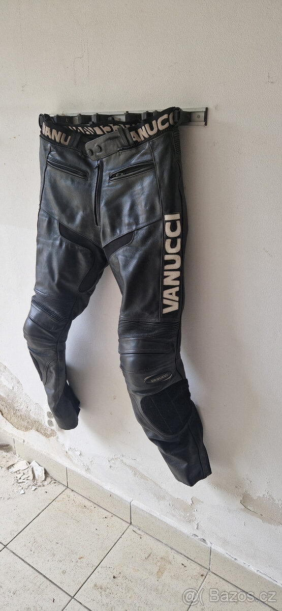 Kožené supersport kalhoty Vanucci - 2