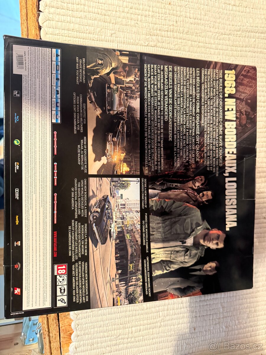 Mafia 3 collectors edition- obal - 2