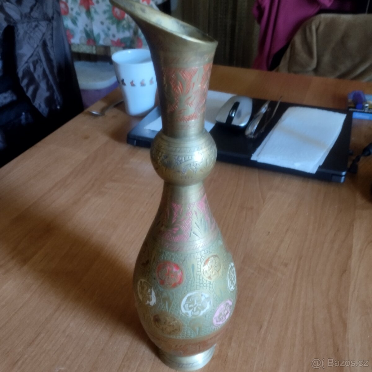 3 x mosazná váza - 2