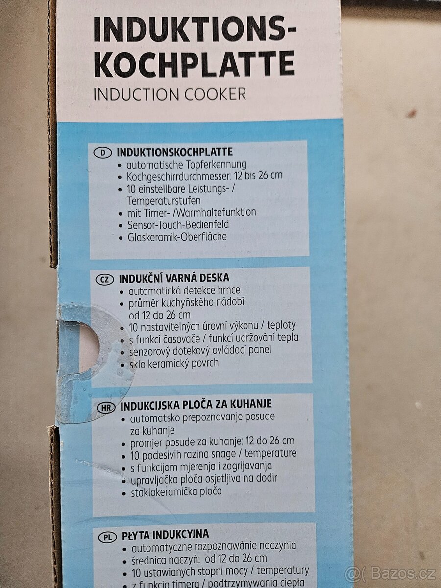 Switch On indukční vařič IC-A0201 - 2