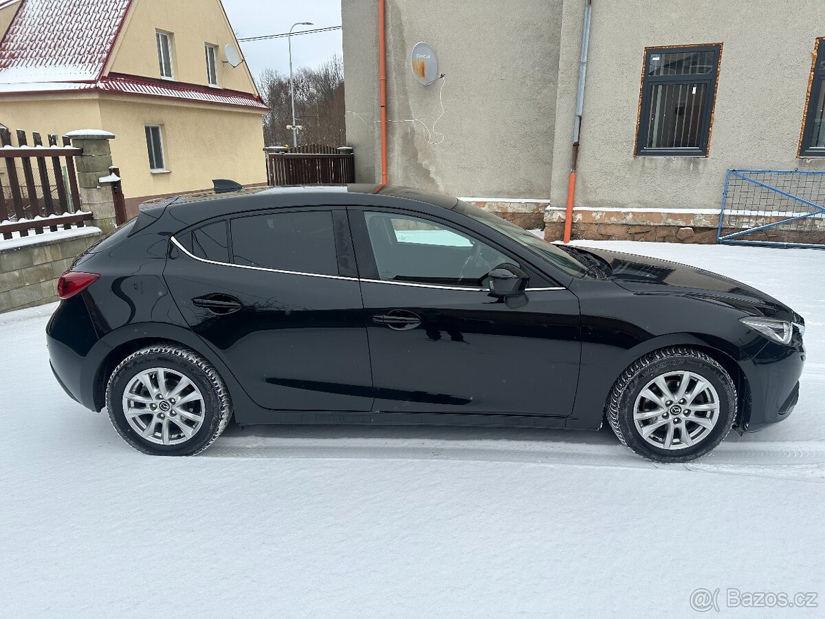 Mazda 3 2.0 88kW 2015 124295km 1.majitel - 2