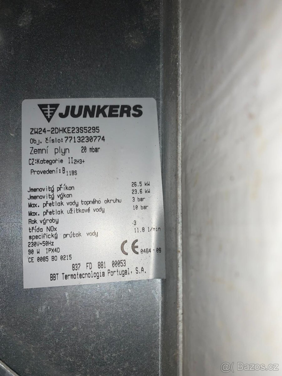 JUNKERS ZW24 2DHKE23S5295 - 2