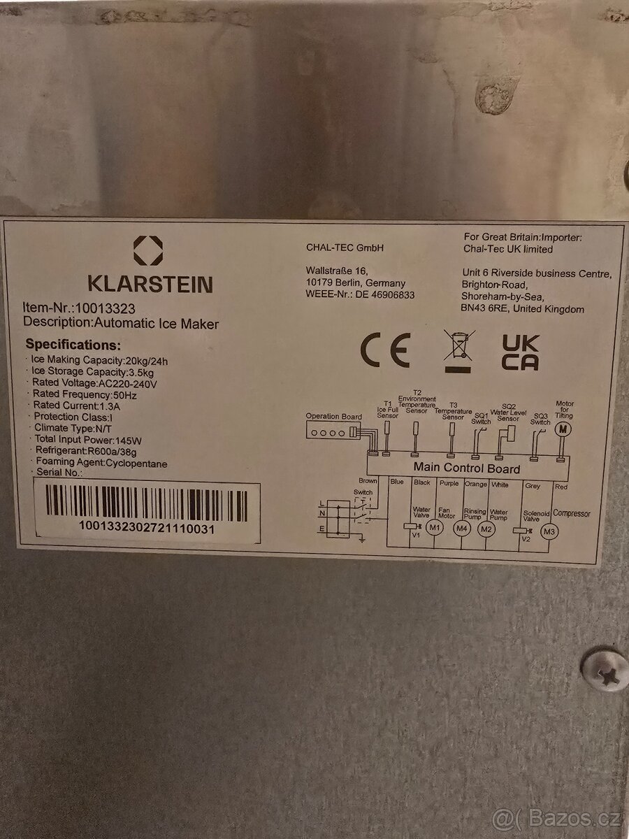 Vyrobnik ledu Klarstein - 2