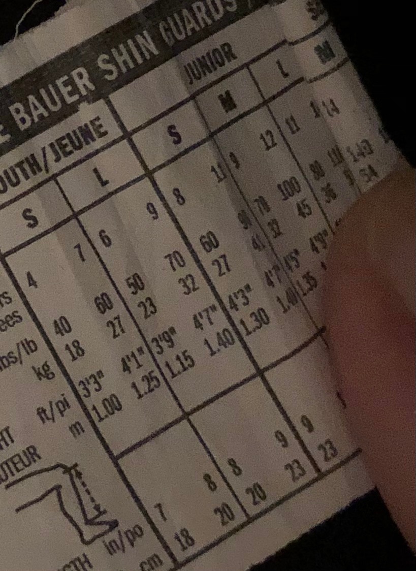 Holeně BAUER Junior - 2