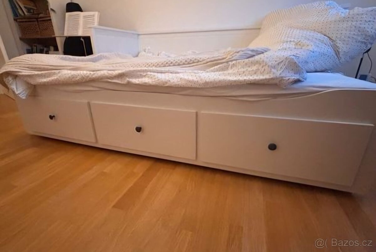 ROZKLÁDACÍ POSTEL IKEA HEMNES S MATRACEMI - 2
