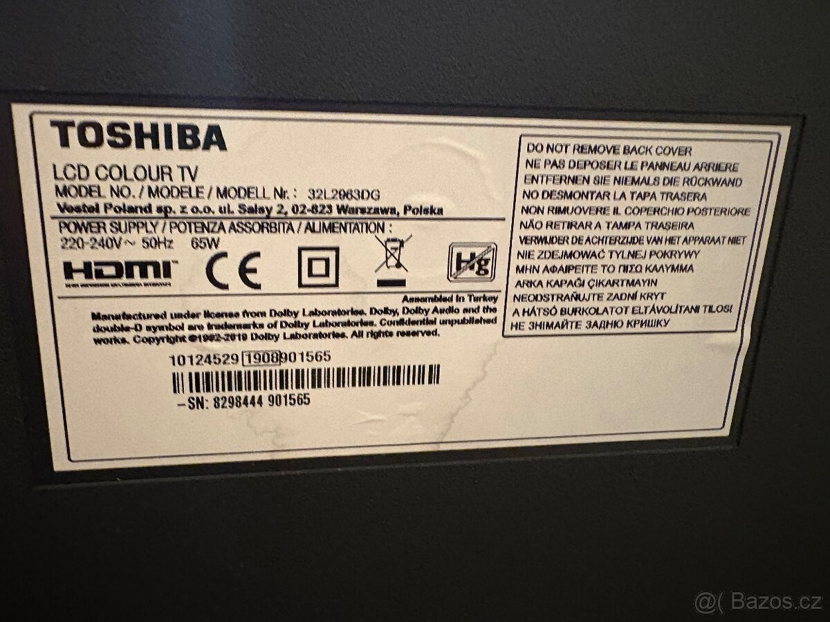 Televize Toshiba “32 - 2