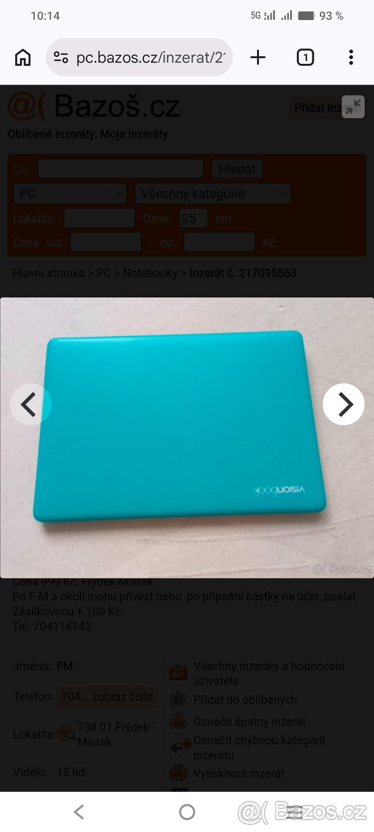 UMAX Visionbook 4gb/64gb - 2