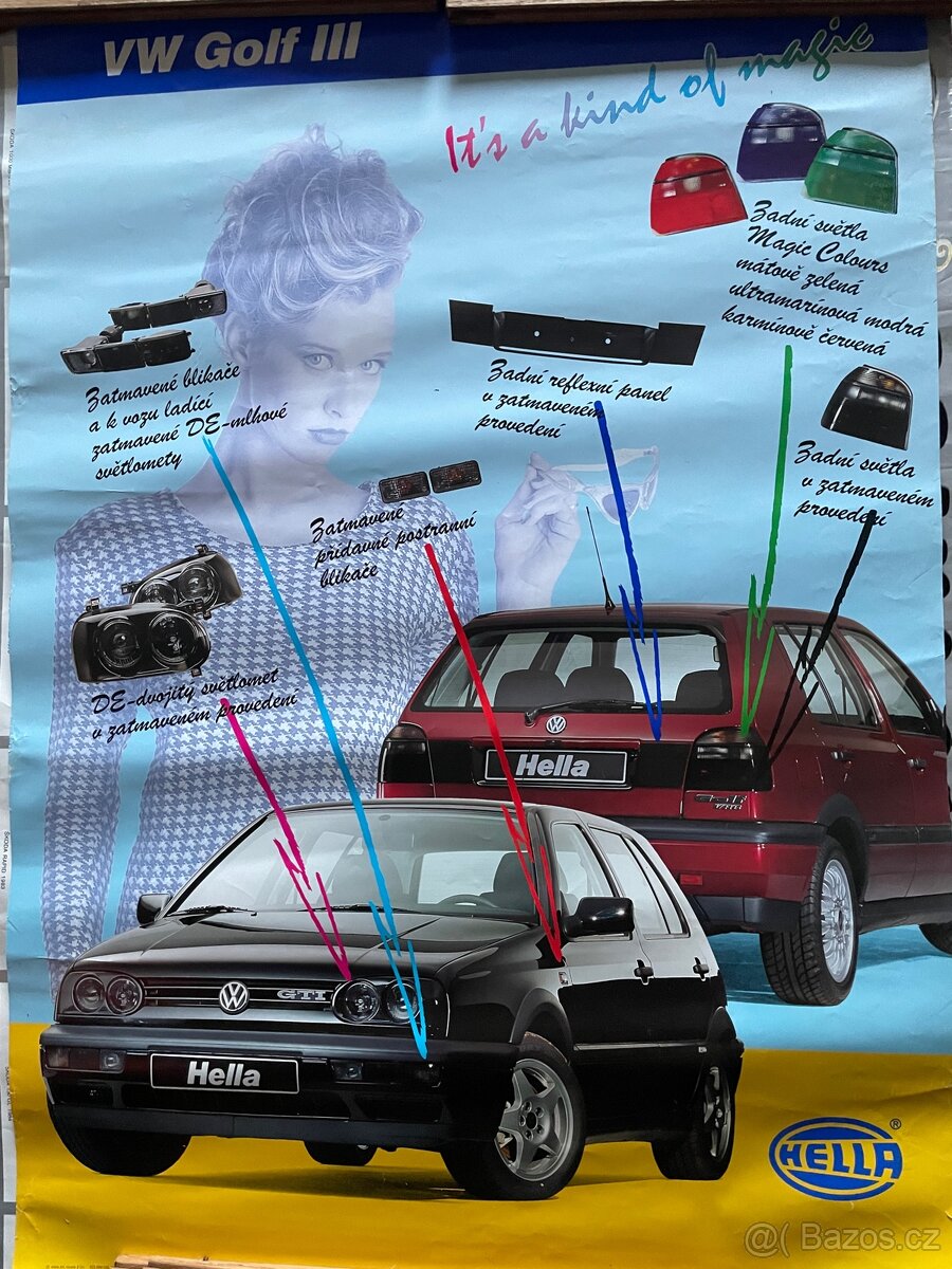 Prodám Retro, auto plakáty - 2