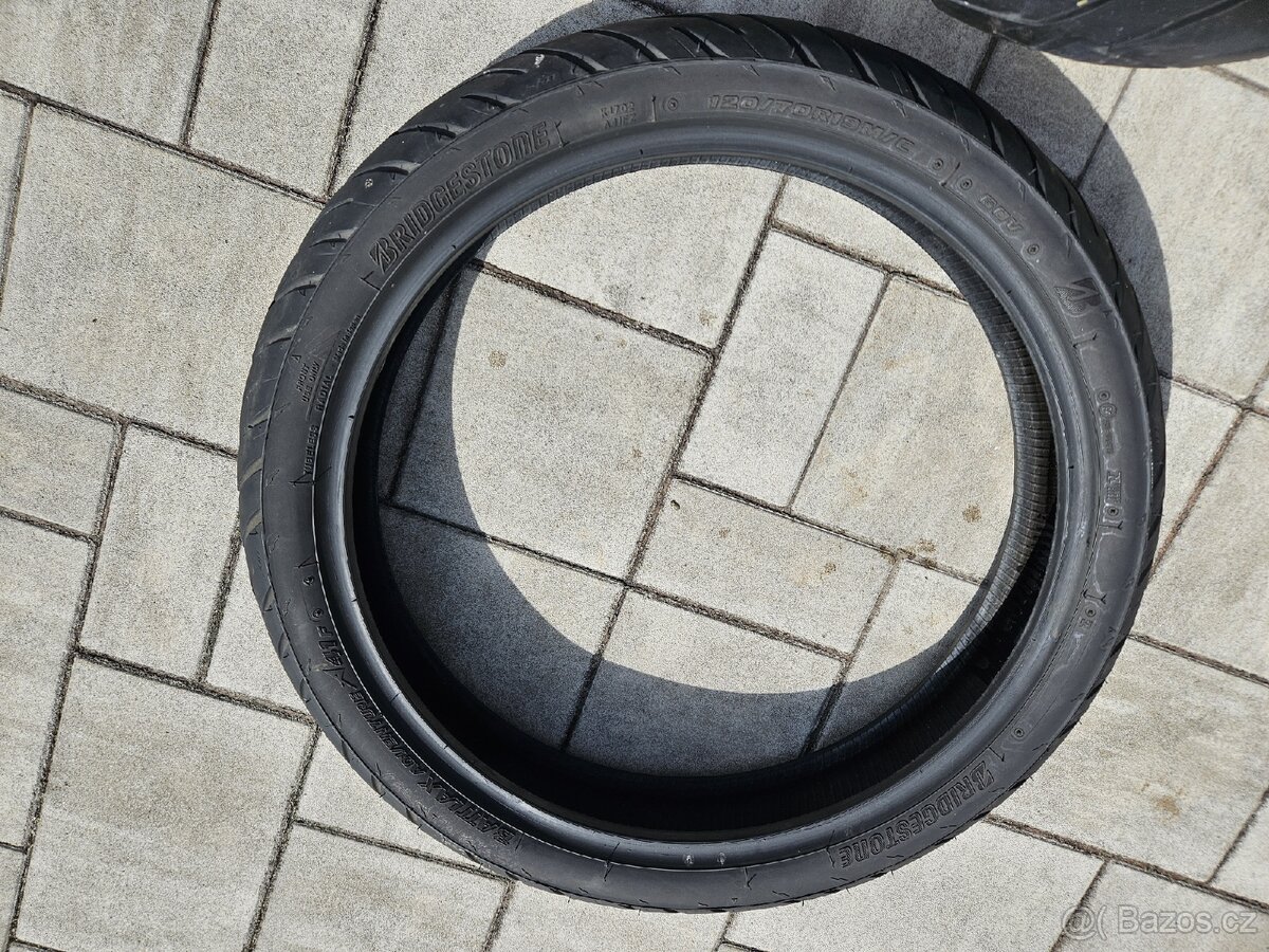 Pneu 150/70 R17 + 120/70 R19 - 2