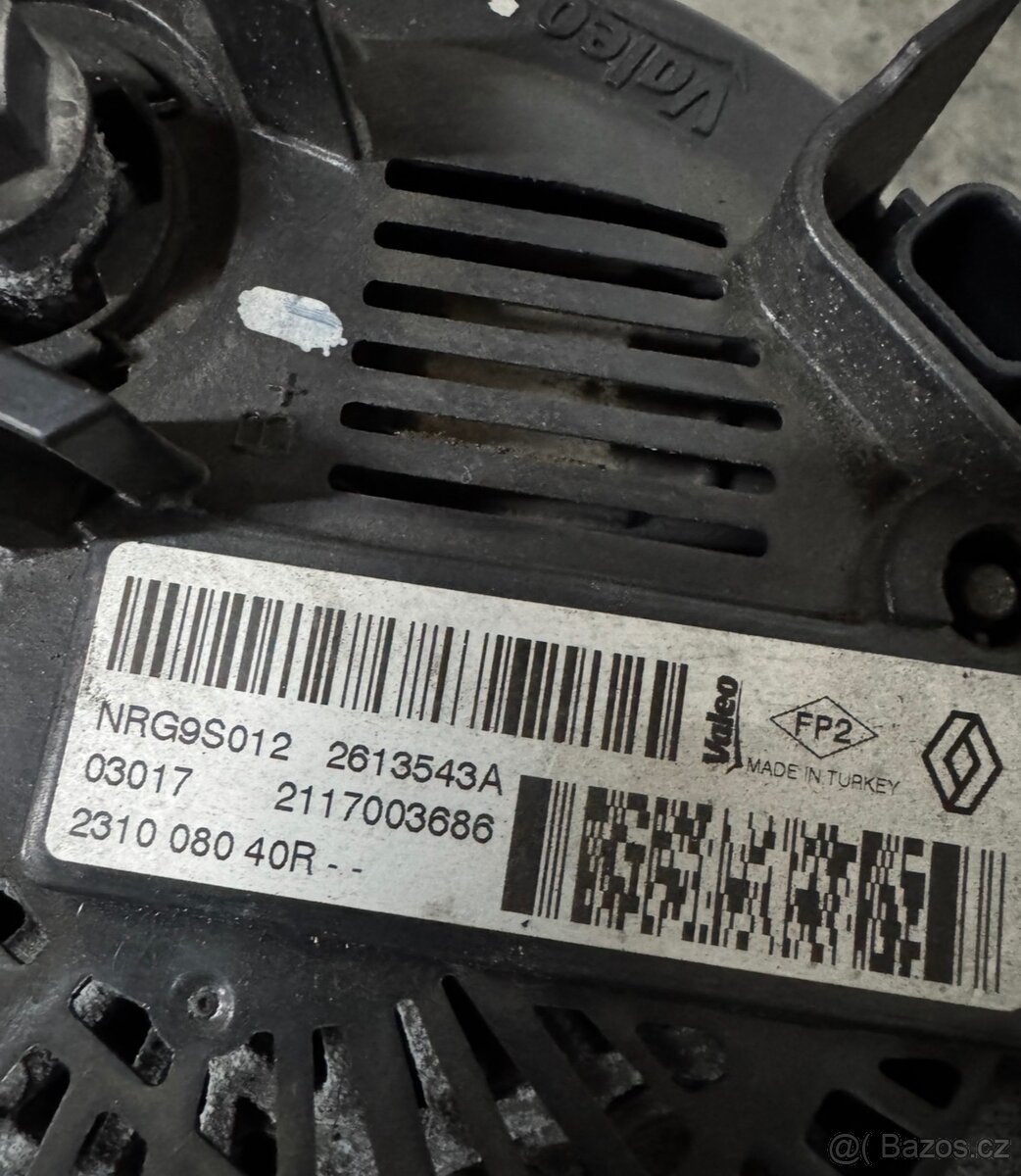 Alternátor Megane IV 1.2 Tce - 2