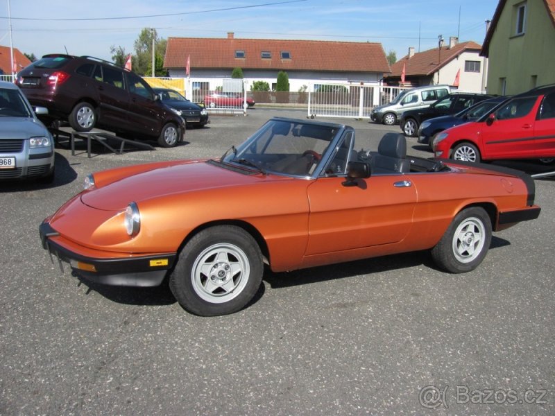 Alfa Romeo 2,0i Spider   r.v. 1984 - 2