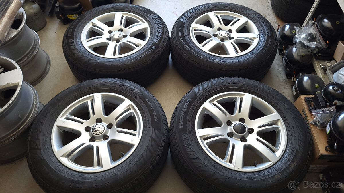 Original letní ALU kola 17" 5x120 VW Amarok