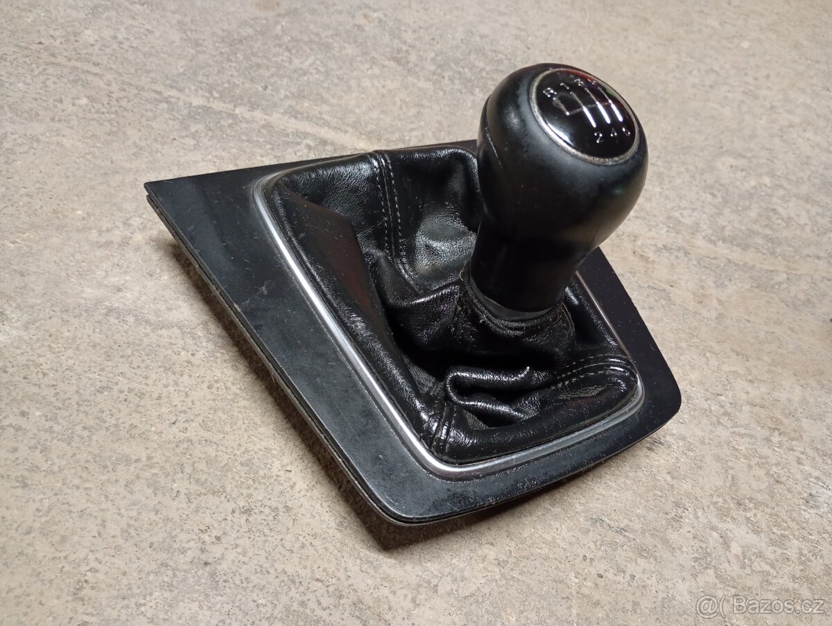 Audi A4 B7 - Řadící páka 6kvalt kožená - 2