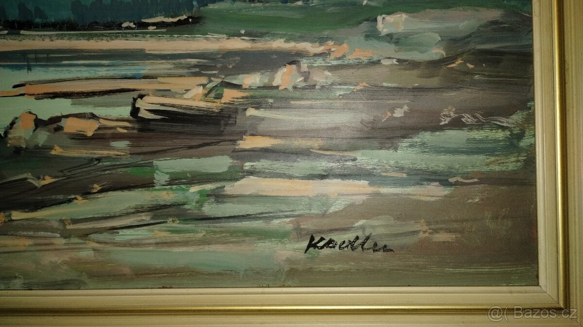 Obraz - Václav Kadlec - Krajinka - 2
