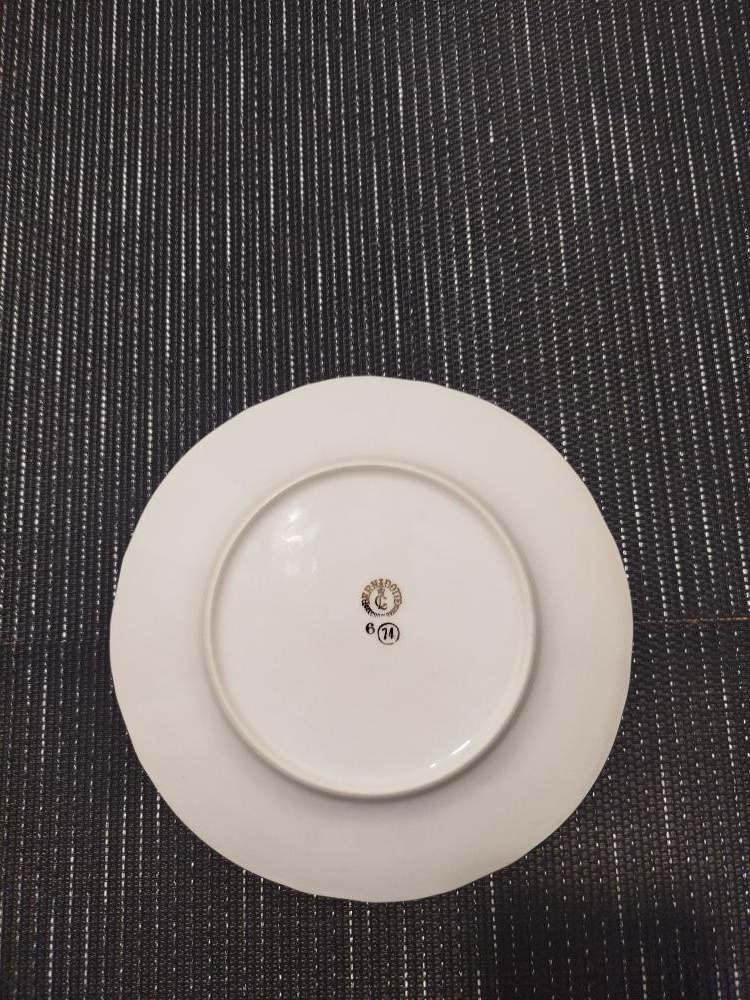 Tři Grácie: Talíř dezertní 19 cm, porcelán, BERNADOTTE - 2