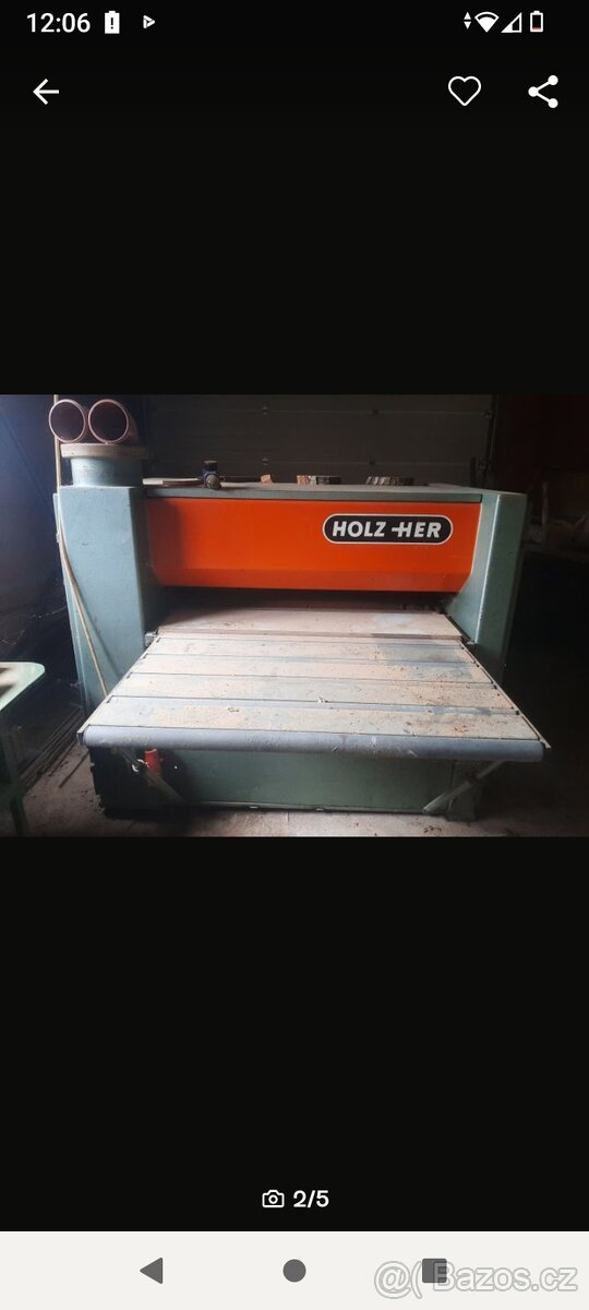 Sirokopasova bruska Holzher - 2