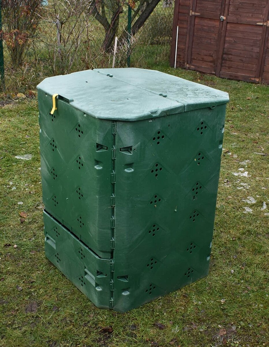 Kompostér JUWEL Bio plastový 600 l zelený - 2