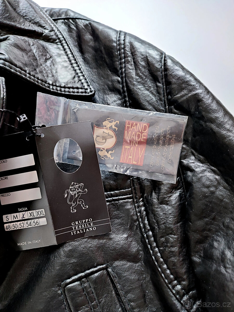 Pánská bunda, CV Italie, ruční ráce, s visačkou, vel. XL - 2