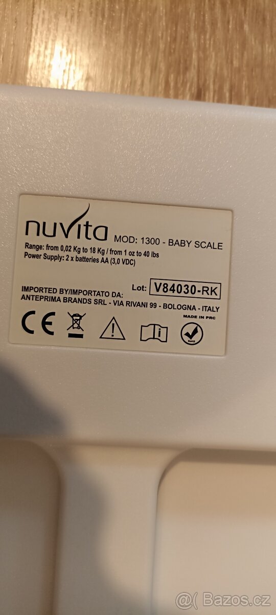 Váha Nuvita Primipesi - 2