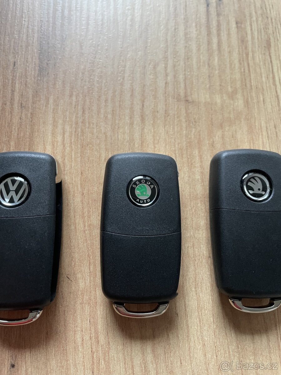 Klíč Škoda Volkswagen Seat - 2