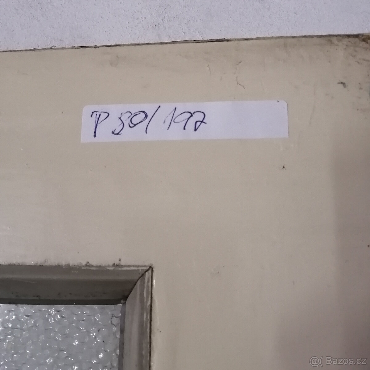 Dveře interiérové prosklené pravé 80 - 2