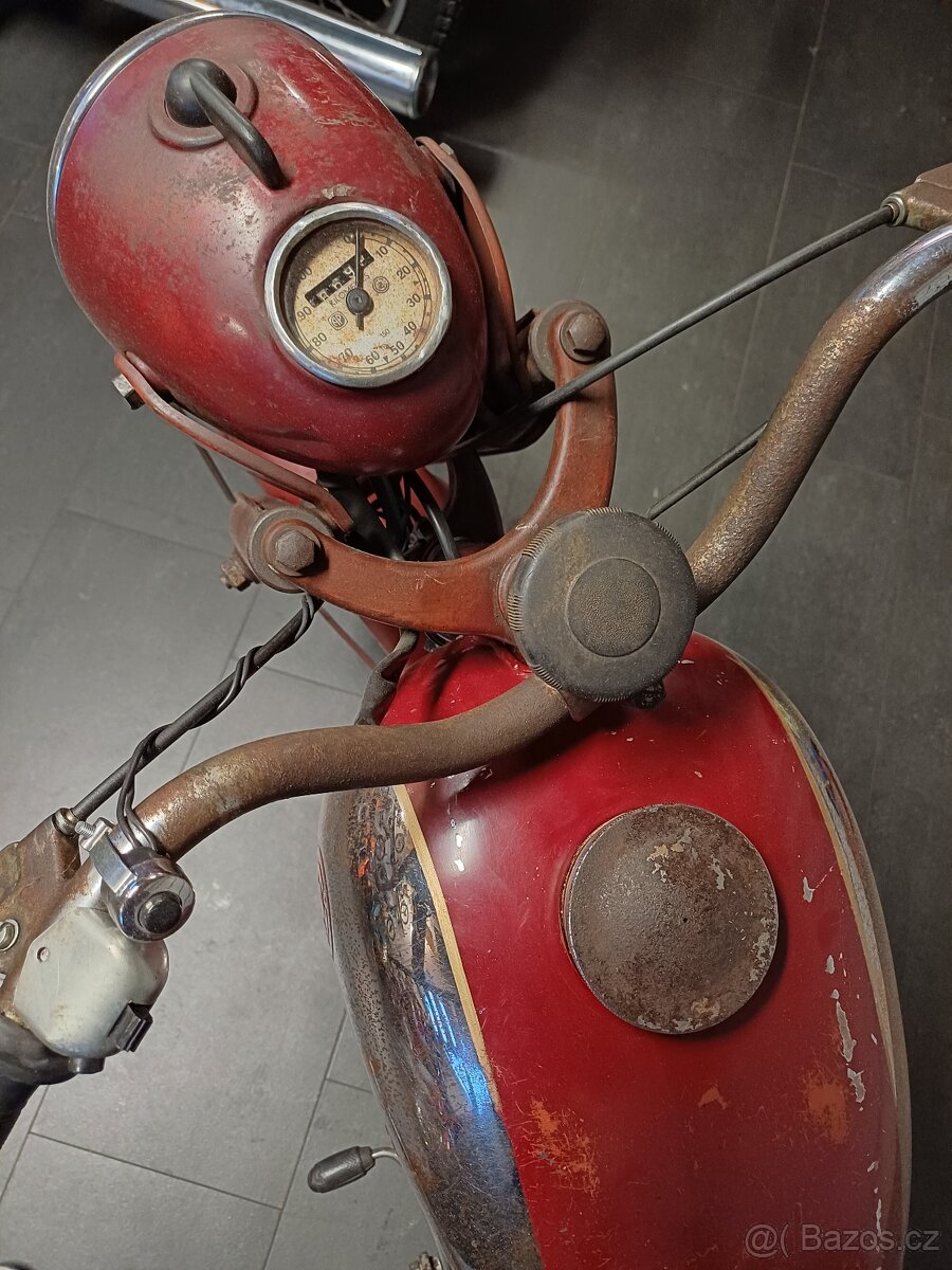 ČZ 125C s TP 1953 - 2