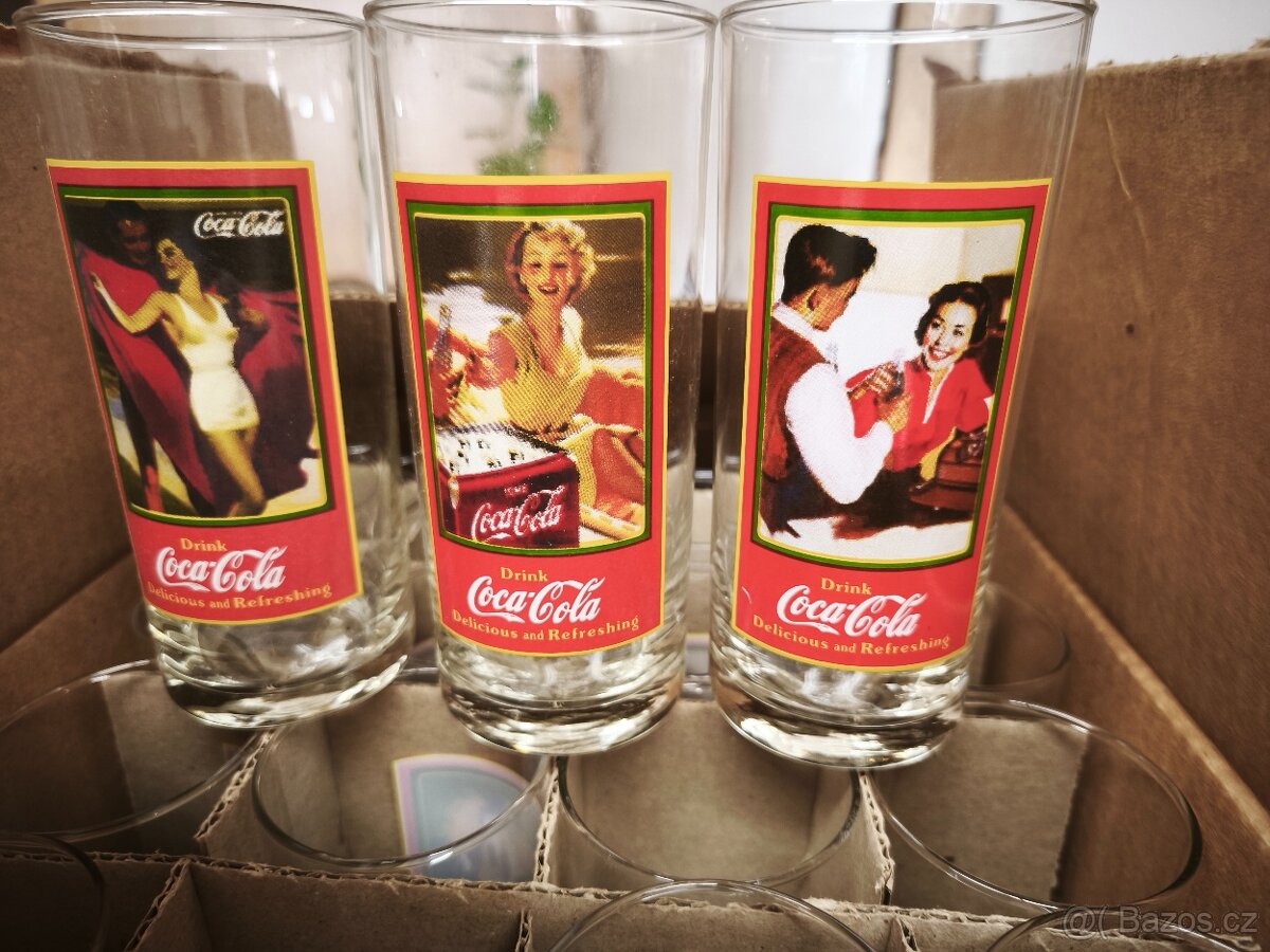 Skleničky Coca Cola - 2