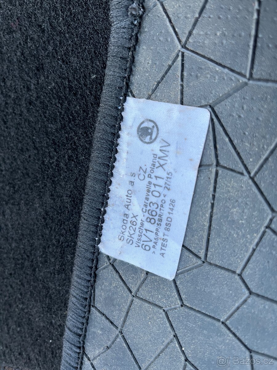 Originální textilní koberce Škoda Fabia 3 - 2