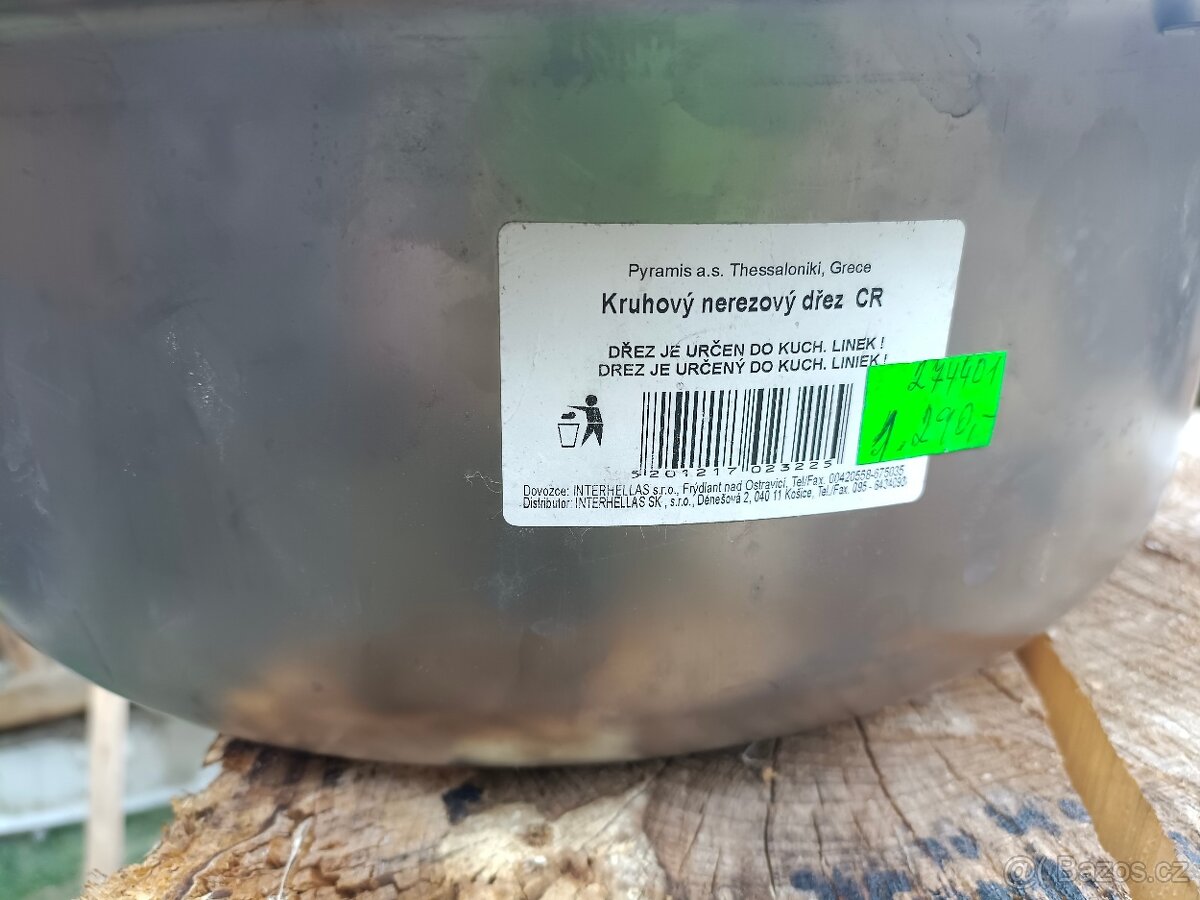 Prodám kruhový kuchyňský dřez - 2