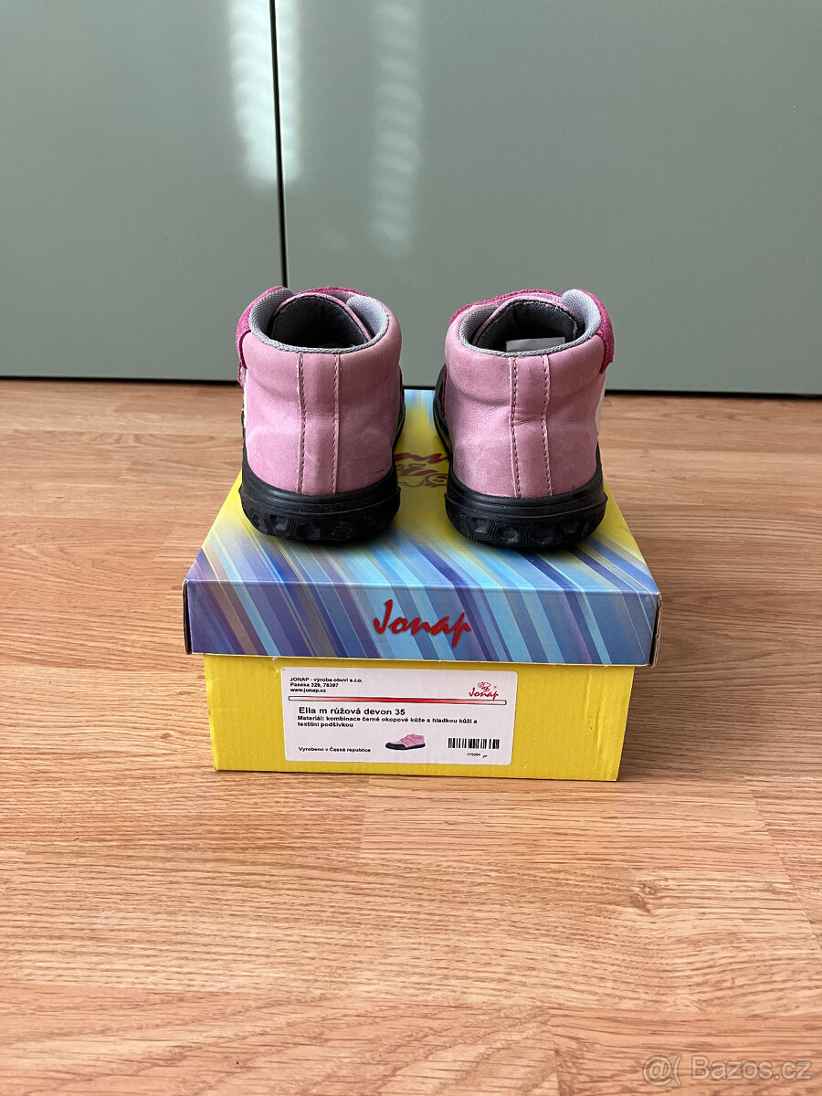 kotníčkové JONAP - vel. 35 - Barefoot - 2