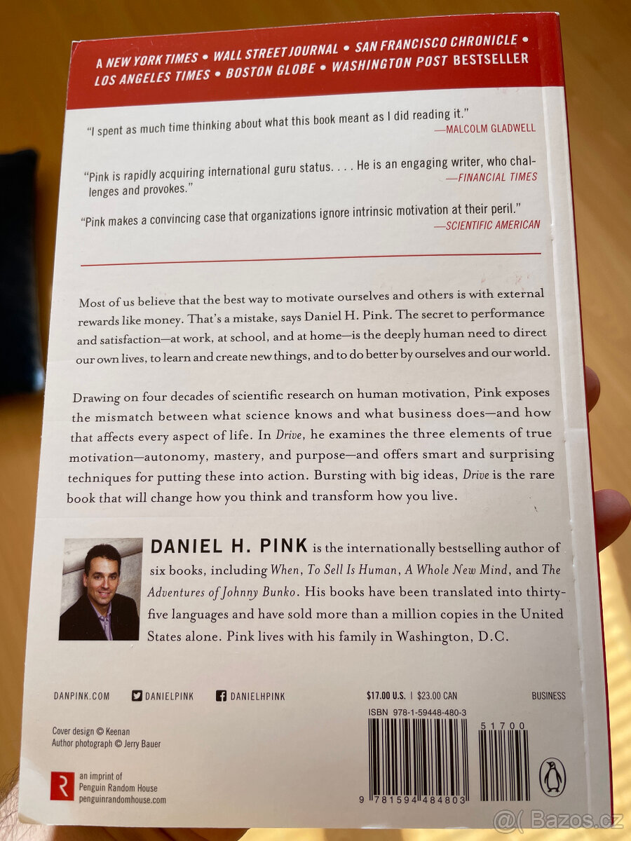 Daniel H.Pink: DRIVE/POHON (bestseller seberozvoj) - 2