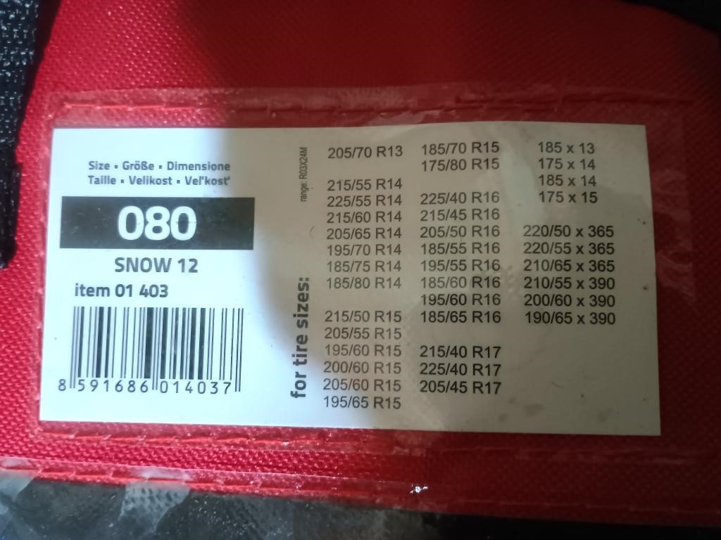 Sněhové řetězy - 2