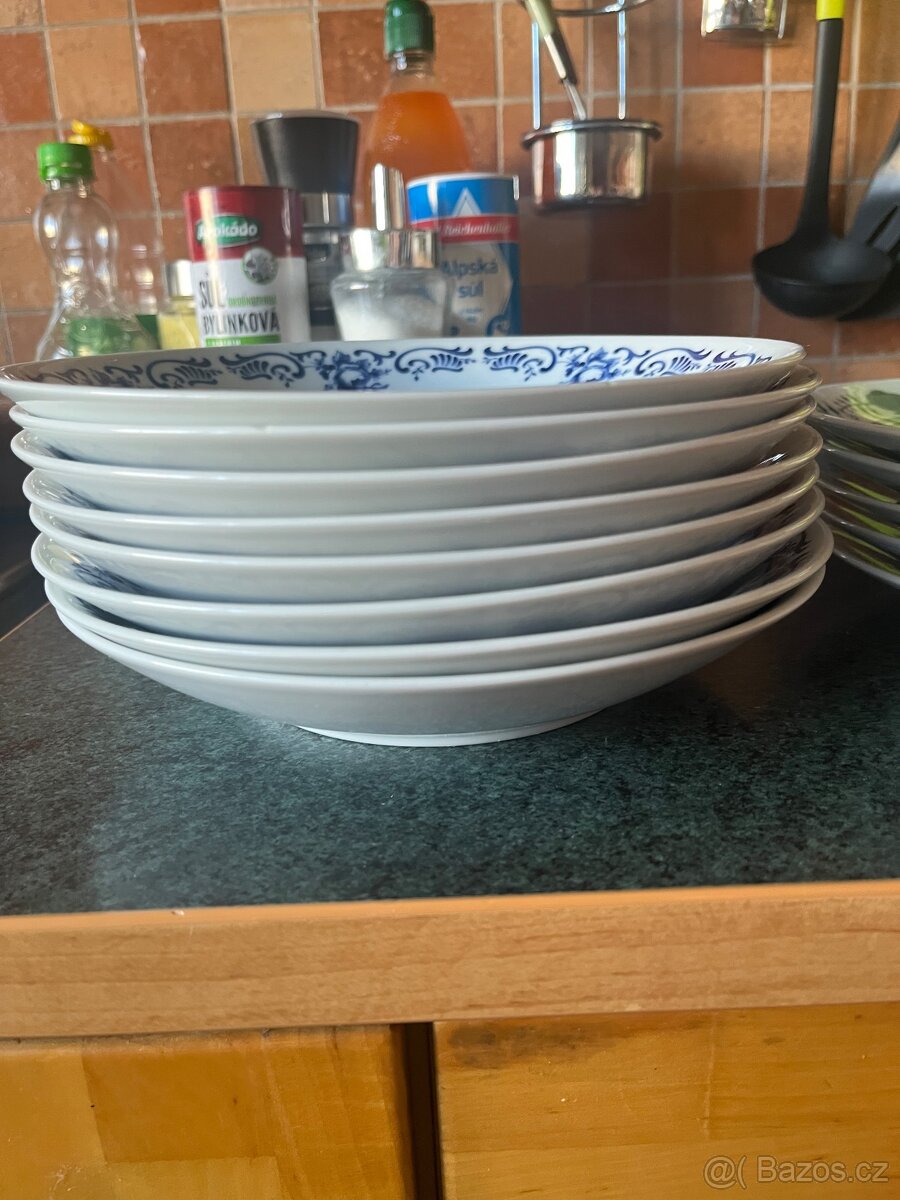 Talíře, sklenice - 2